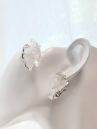 他の写真2: 水晶クラスター トマスゴンサガ産アシンメトリーピアス