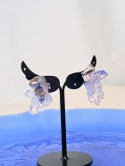 他の写真3: 水晶クラスター トマスゴンサガ産アシンメトリーピアス