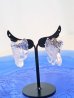 画像7: 水晶クラスター トマスゴンサガ産アシンメトリーピアス