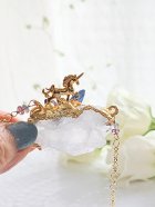 他の写真2: 水晶原石 カイヤナイトとユニコーンのネックレス