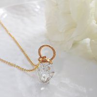 パキスタン産 ダイヤモンドクォーツペンダント