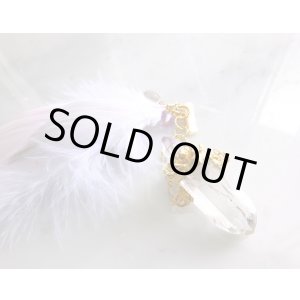 画像: Reserved　　水晶ポイント   ワンドペンダント