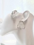 画像9: 水晶クラスター トマスゴンサガ産アシンメトリーピアス