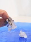 画像5: 水晶クラスター トマスゴンサガ産アシンメトリーピアス