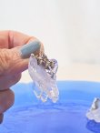 画像5: 水晶クラスター トマスゴンサガ産アシンメトリーピアス